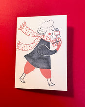 Load image into Gallery viewer, Fáránlega krúttleg jólakort - fimm í búnti