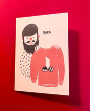 Load image into Gallery viewer, Fáránlega krúttleg jólakort - fimm í búnti